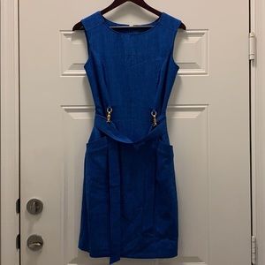 ELLEN TRACY - BLUE DRESS - SIZE 2